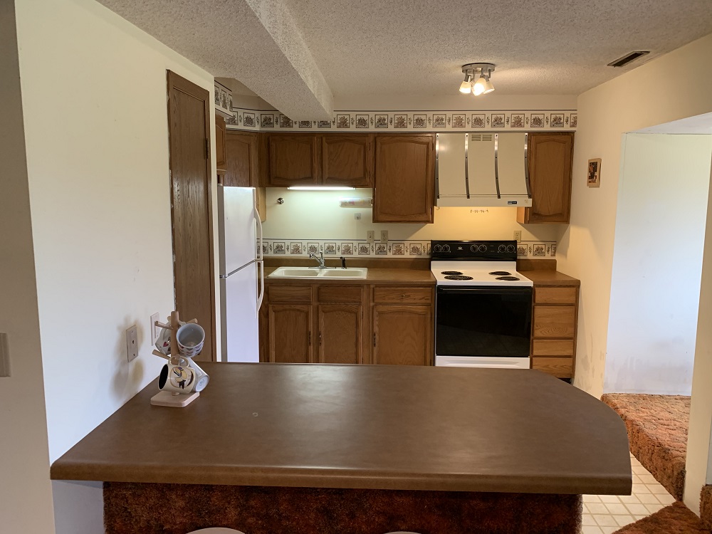 2a - Kitchen, Counter, Stove, Sink